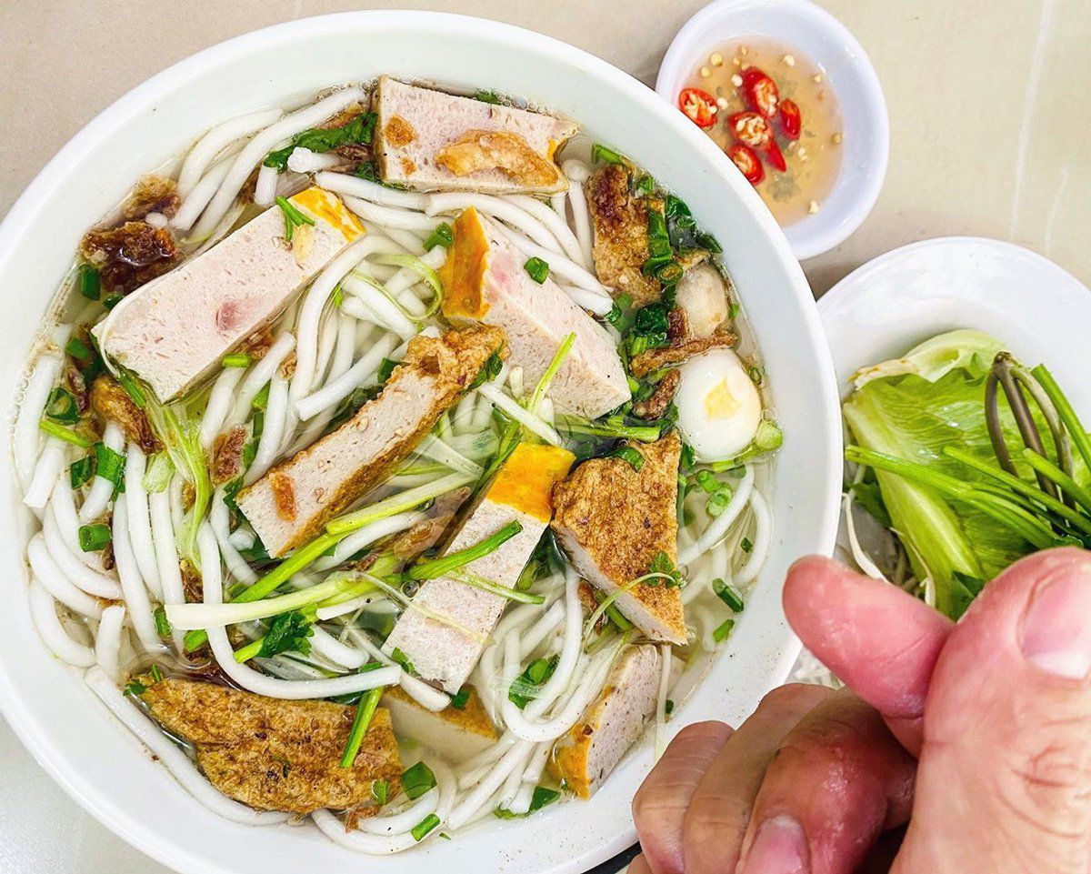 Bánh canh chả cá - Đặc sản Bình Thuận