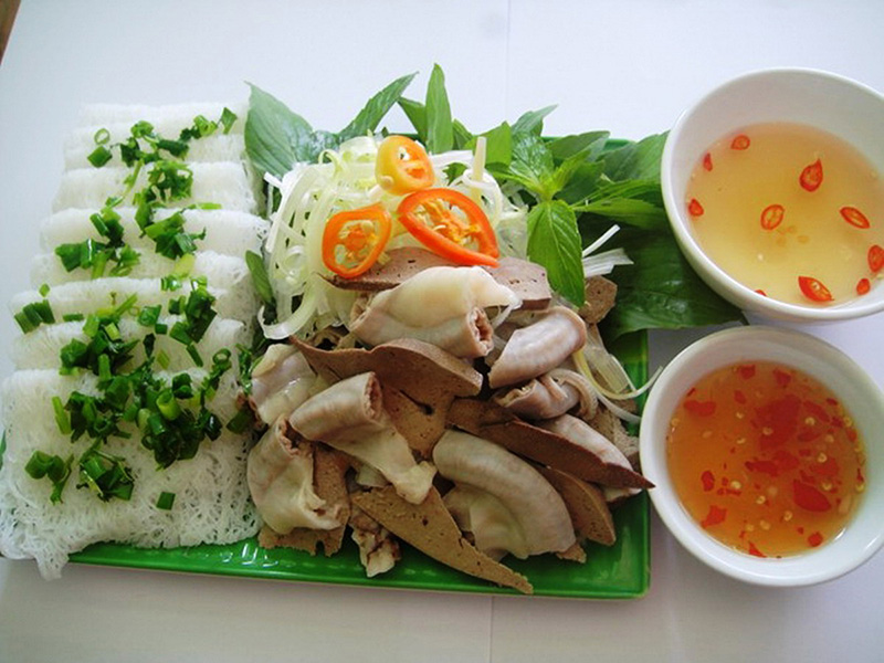 Bánh hỏi lòng heo